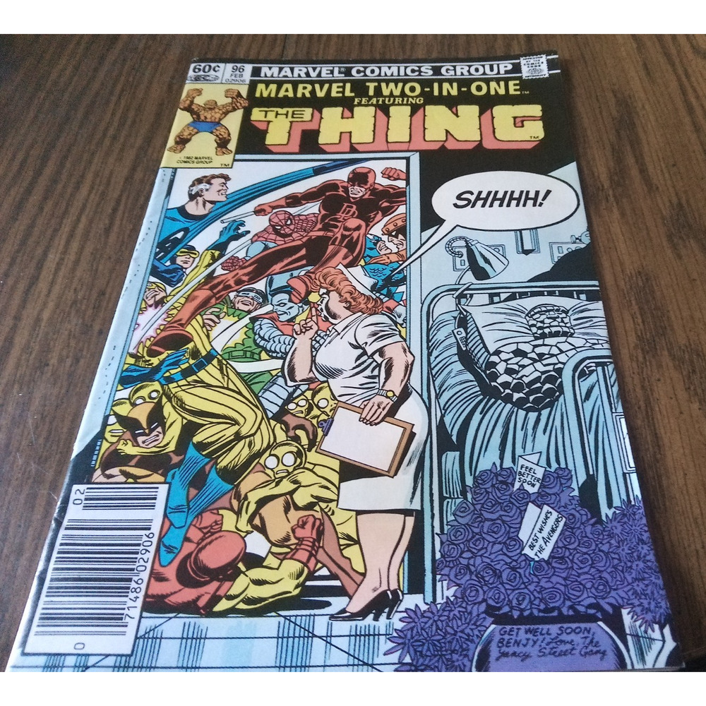 Marvel Two-In-One #96 (February 1983 Marvel Comics)